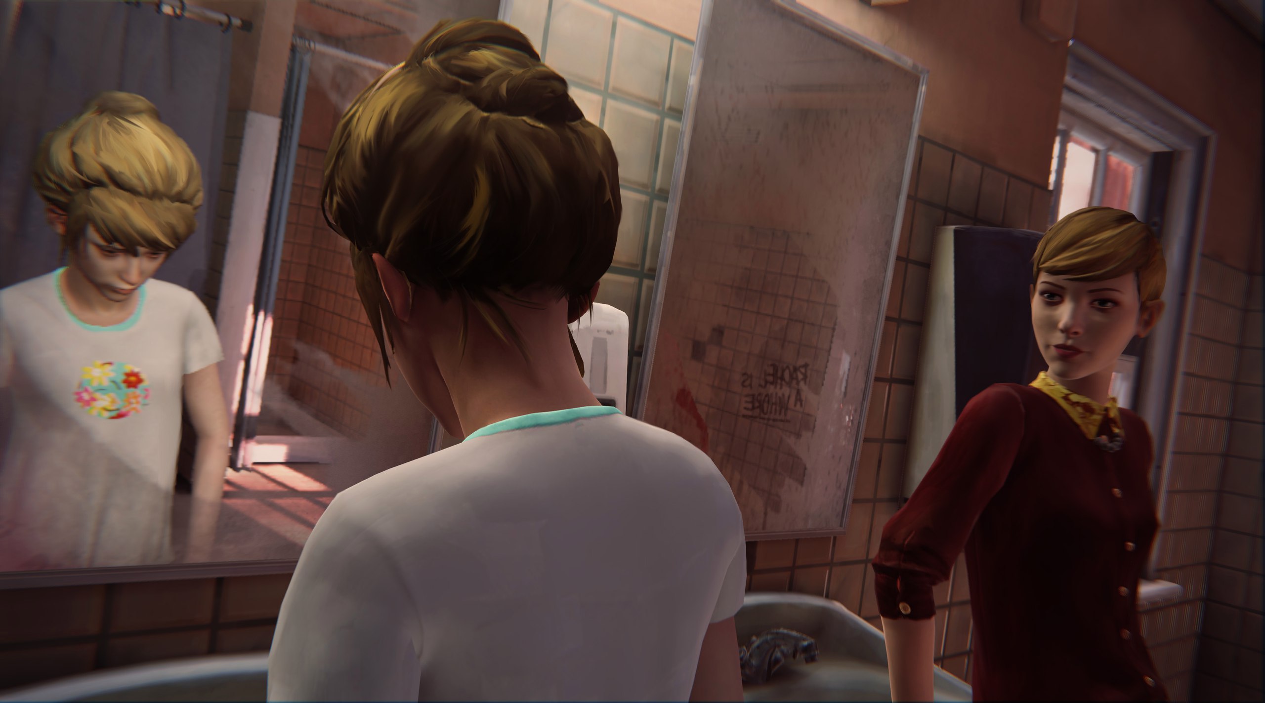 Официальный скриншот второго эпизода «Kate, Victoria, Bathroom»